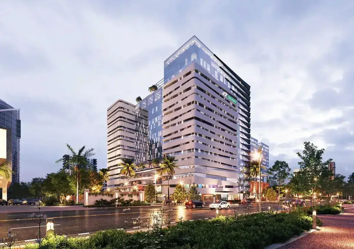 J7 ICON, a mixed-use high-rise tower development in Islamabad.